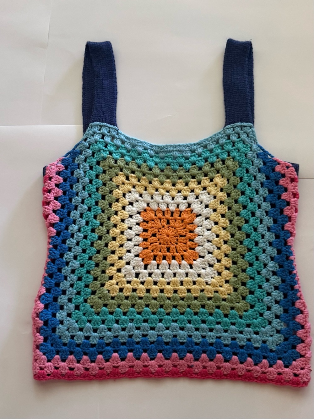 Crochet Multicolor Top